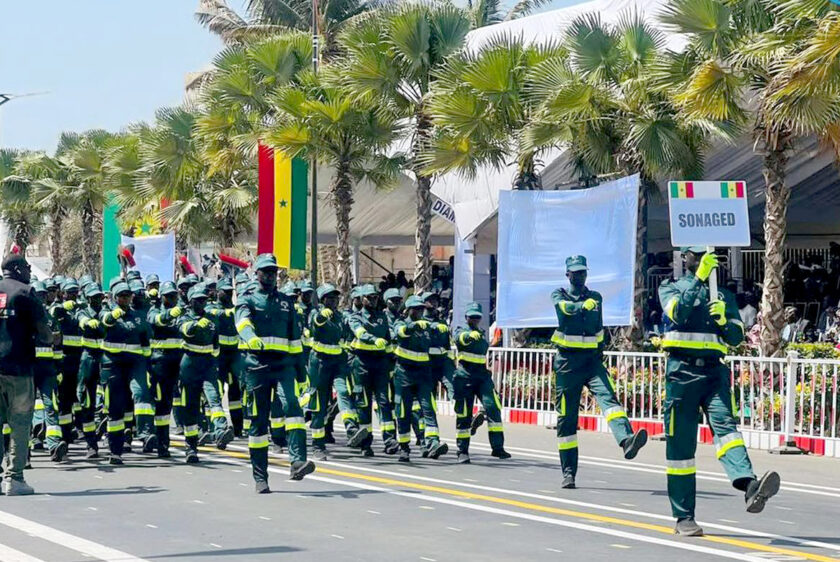 Fête de l'indépendance: Défilé des soldats de la propreté